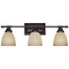 Apollo 3 Light 23.75 inch Bathroom Vanity Light