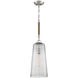 Windrush 1 Light 8 inch Polished Nickel Foyer Light Ceiling Light