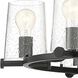 Matteson 6 Light 28 inch Matte Black Chandelier Ceiling Light