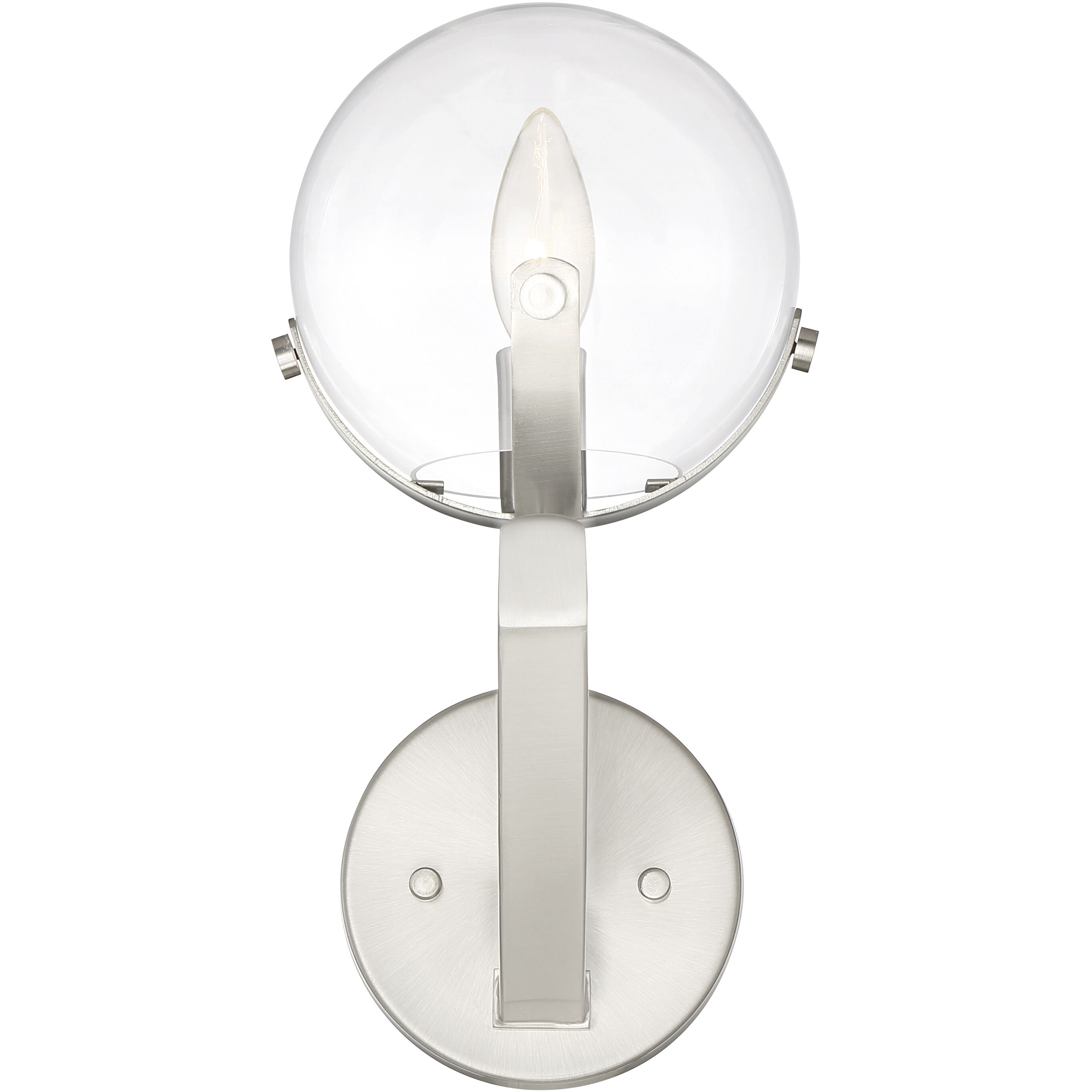 Spyglass 1 Light 6.35 inch Satin Platinum Wall Sconce Wall Light