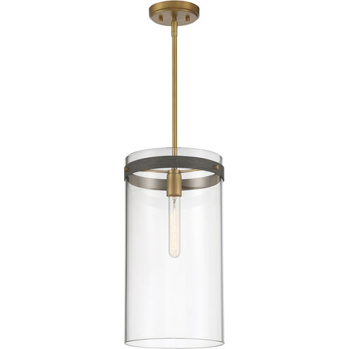 Reflecta 1 Light 11 inch Old Satin Brass Pendant Ceiling Light