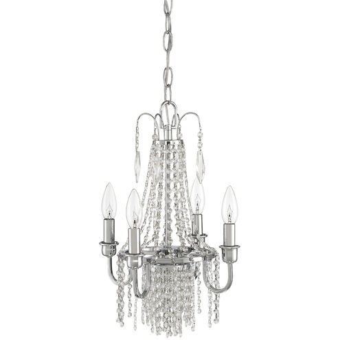 Maisie 4 Light 11.75 inch Chrome Chandelier Ceiling Light