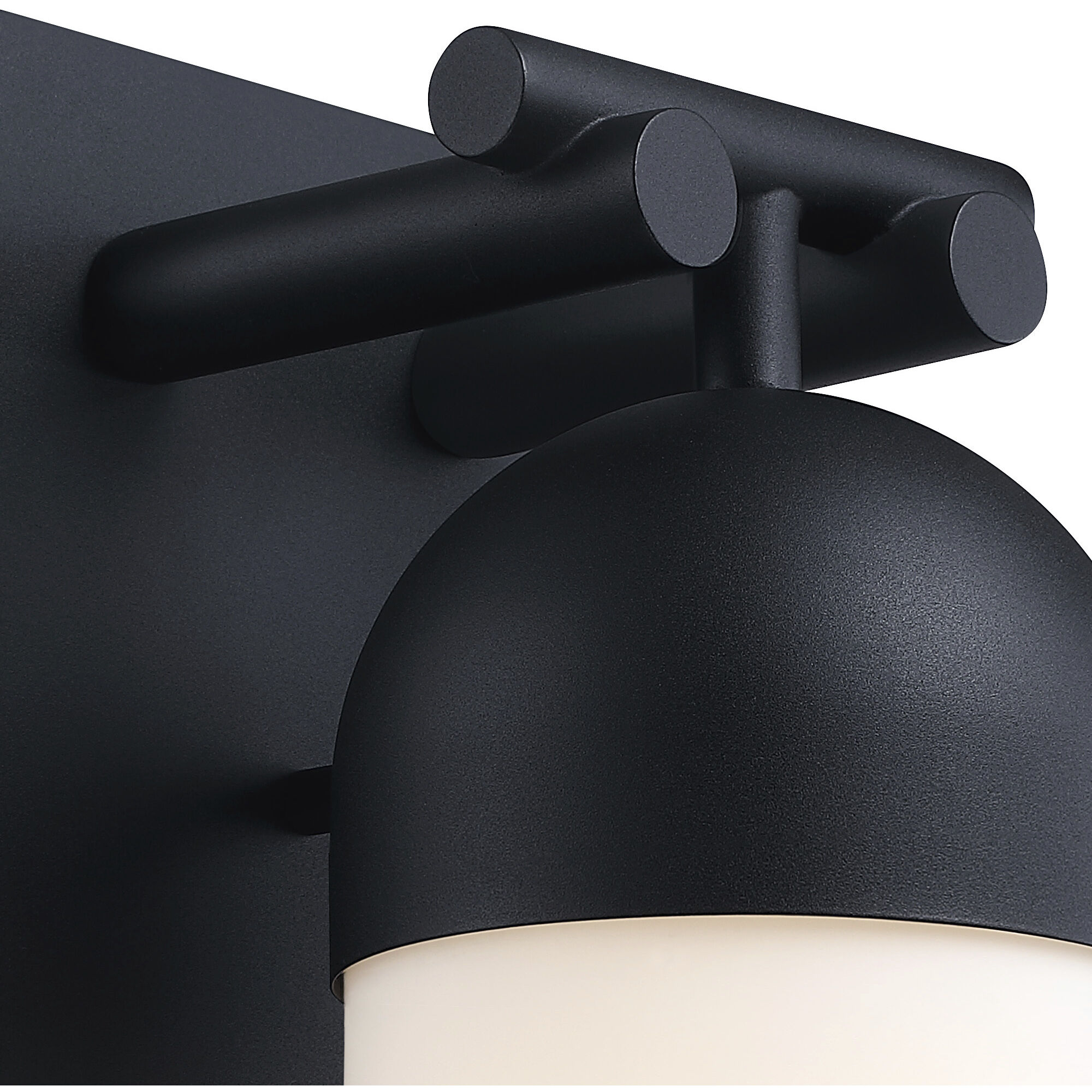 Ever Spring LED 14 inch Black Outdoor Wall Sconce
