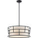 Aria Falls LED 22 inch Matte Black Pendant Ceiling Light