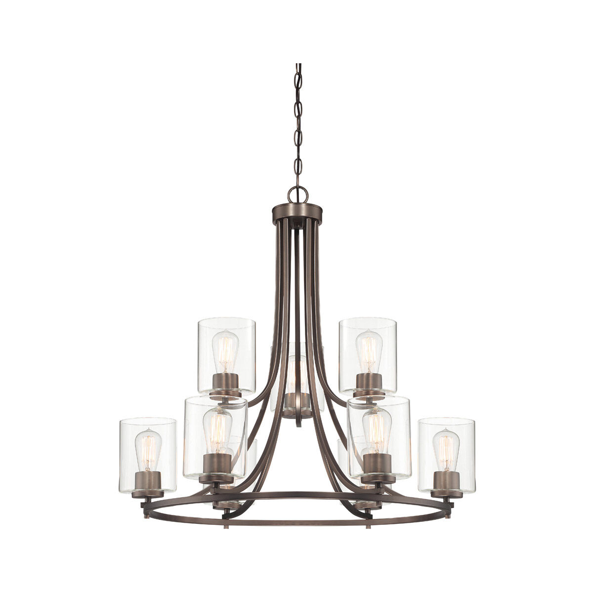 Satin bronze light fixture outlet