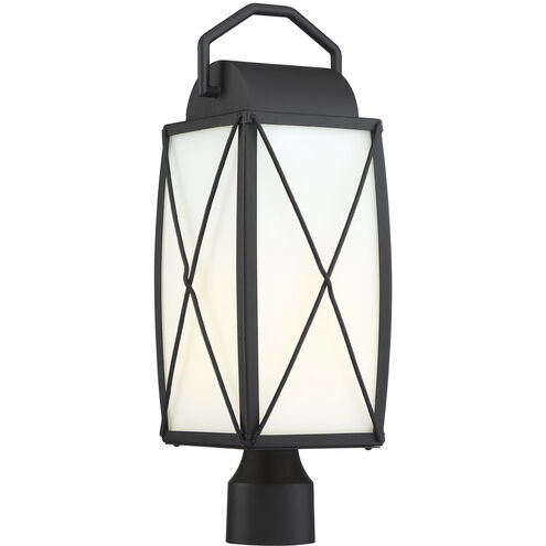 Fairlington 1 Light 19.75 inch Black Outdoor Post Lantern