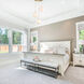 Pixie LED 28 inch Brushed Gold Chandelier Ceiling Light