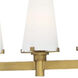 Hyde Park 4 Light 36 inch Vintage Gold Island Pendant Ceiling Light