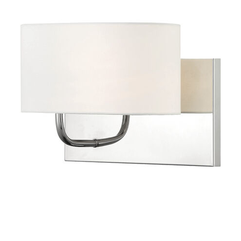 Midtown 1 Light 11 inch Polished Nickel Wall Sconce Wall Light