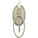 Hutton 1 Light 5 inch Sterling Gold Wall Sconce Wall Light
