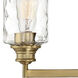 Drake 4 Light 32 inch Brushed Gold Bath Bar Wall Light