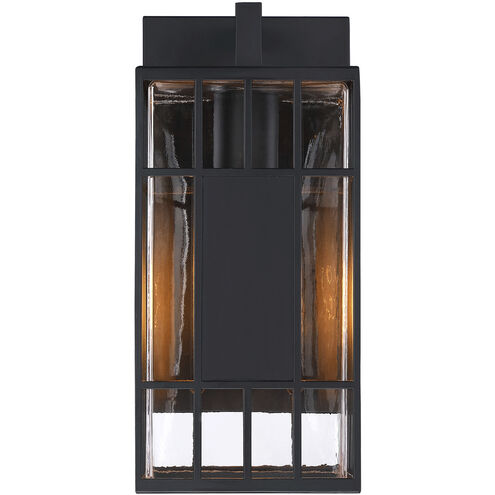 Edgehill LED 14 inch Black Outdoor Wall Sconce