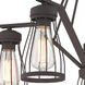 Brooklyn 5 Light 25 inch Bronze Chandelier Ceiling Light