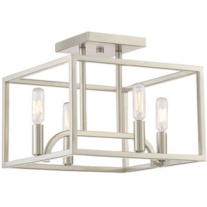 Uptown 4 Light 12.00 inch Semi-Flush Mount