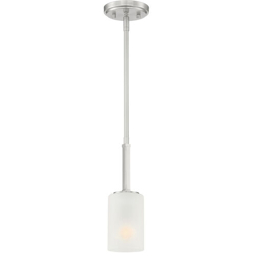 Carmine 1 Light 5 inch Brushed Nickel Pendant Ceiling Light
