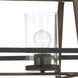 Ryder 4 Light 40 inch Forged Black Chandelier Ceiling Light