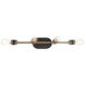 Miles 4 Light 34 inch Vintage Bronze Bath Bar Wall Light