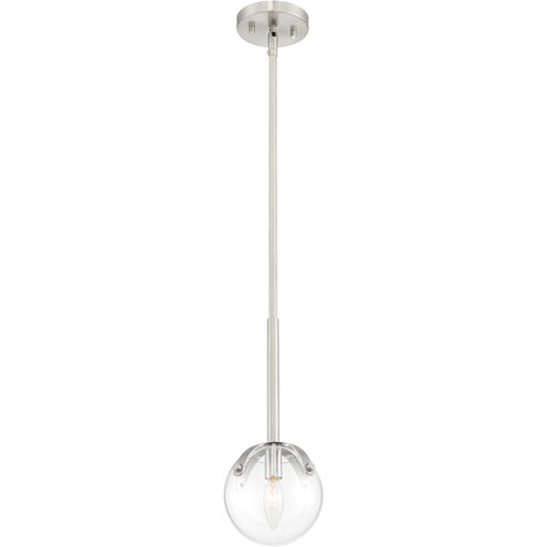 Spyglass 1 Light 6.5 inch Satin Platinum Mini Pendant Ceiling Light