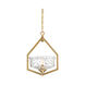 Drake 1 Light 14 inch Brushed Gold Foyer Light Ceiling Light