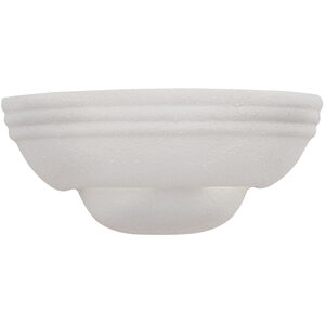 Value 1 Light 13 inch White Wall Sconce Wall Light