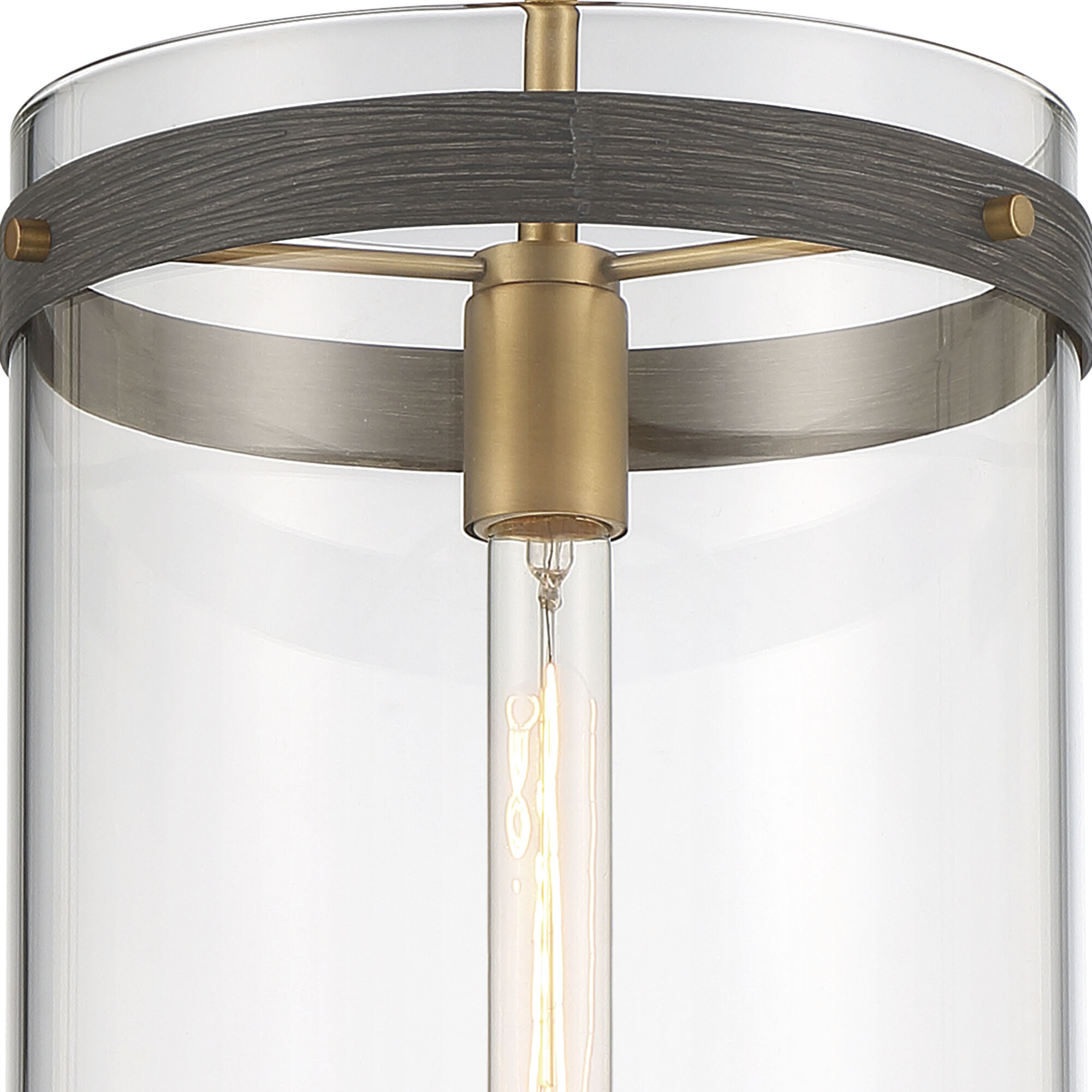 Reflecta 1 Light 11 inch Old Satin Brass Pendant Ceiling Light