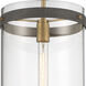 Reflecta 1 Light 11 inch Old Satin Brass Pendant Ceiling Light