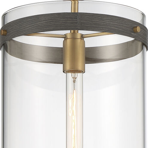 Reflecta 1 Light 11 inch Old Satin Brass Pendant Ceiling Light