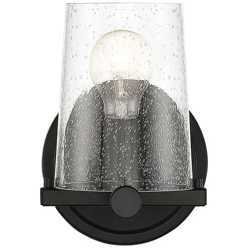 Matteson 1 Light 6 inch Matte Black Wall Sconce Wall Light
