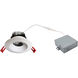 EnviroLite Integrated LED White Can Free Remodel Baffle Kit in 4000K