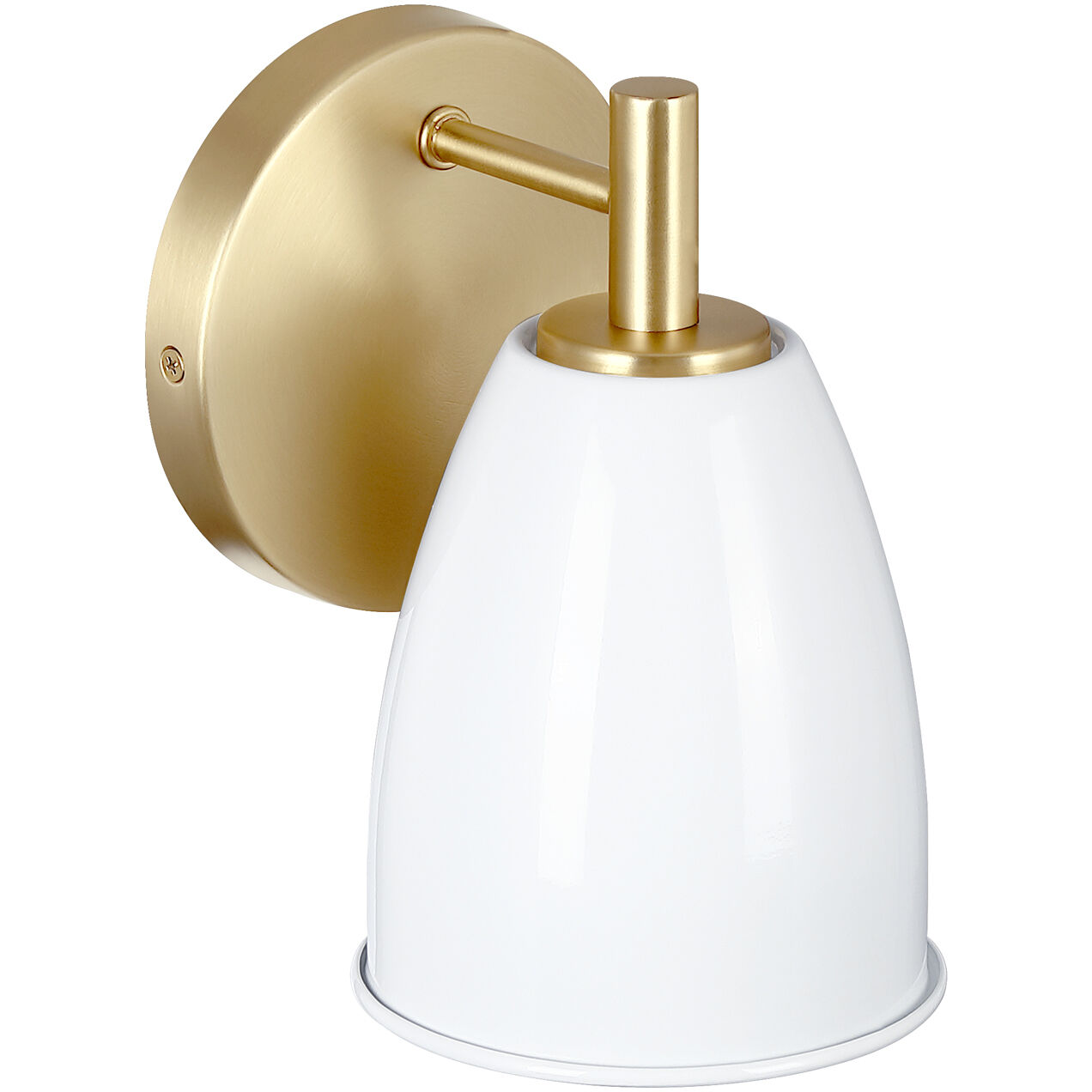 Biba 1 Light 5.25 inch Brushed Gold Wall Sconce Wall Light