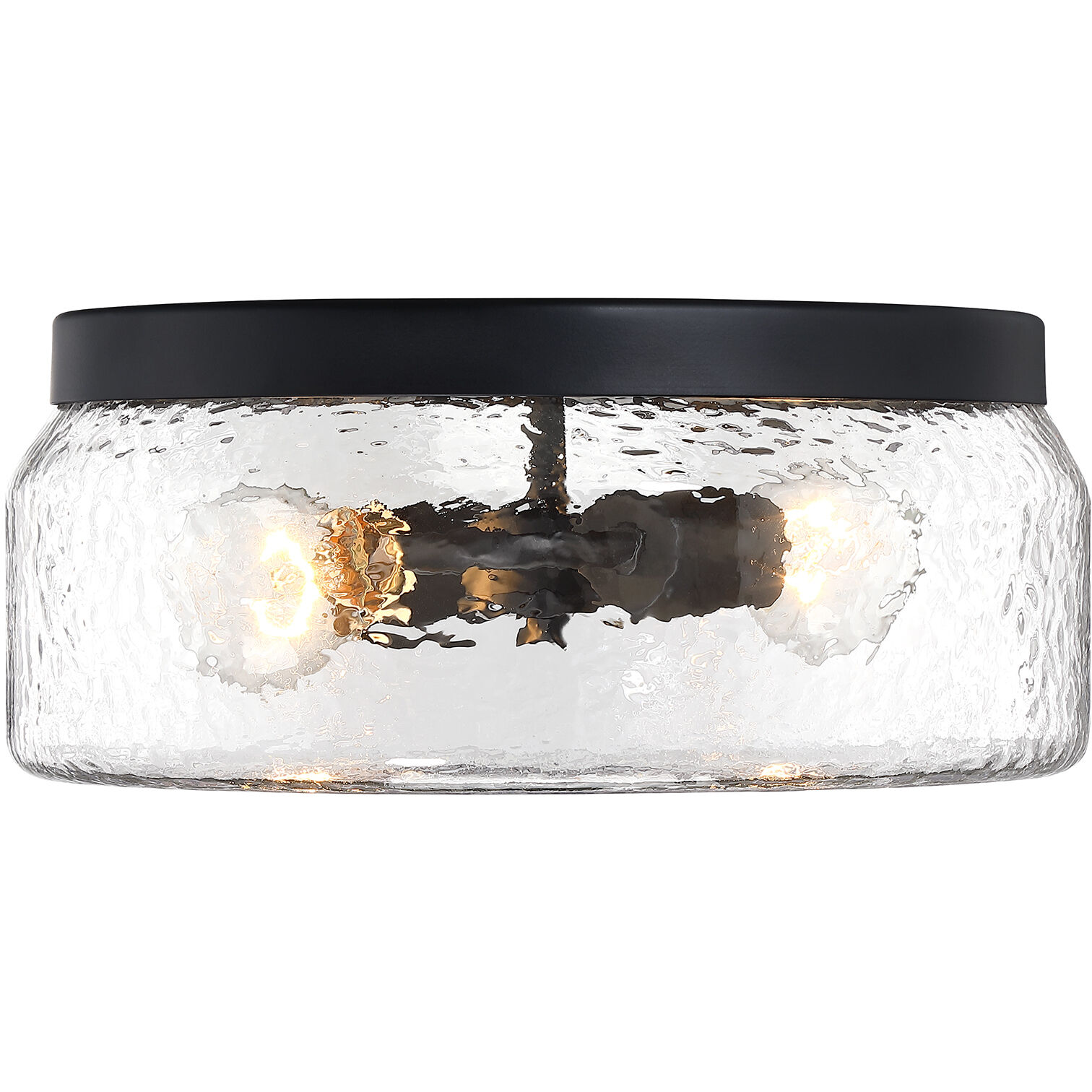 Designers Fountain D323M FM MB Rose Marie 2 Light 13 inch Matte Black Flush Mount Ceiling Light