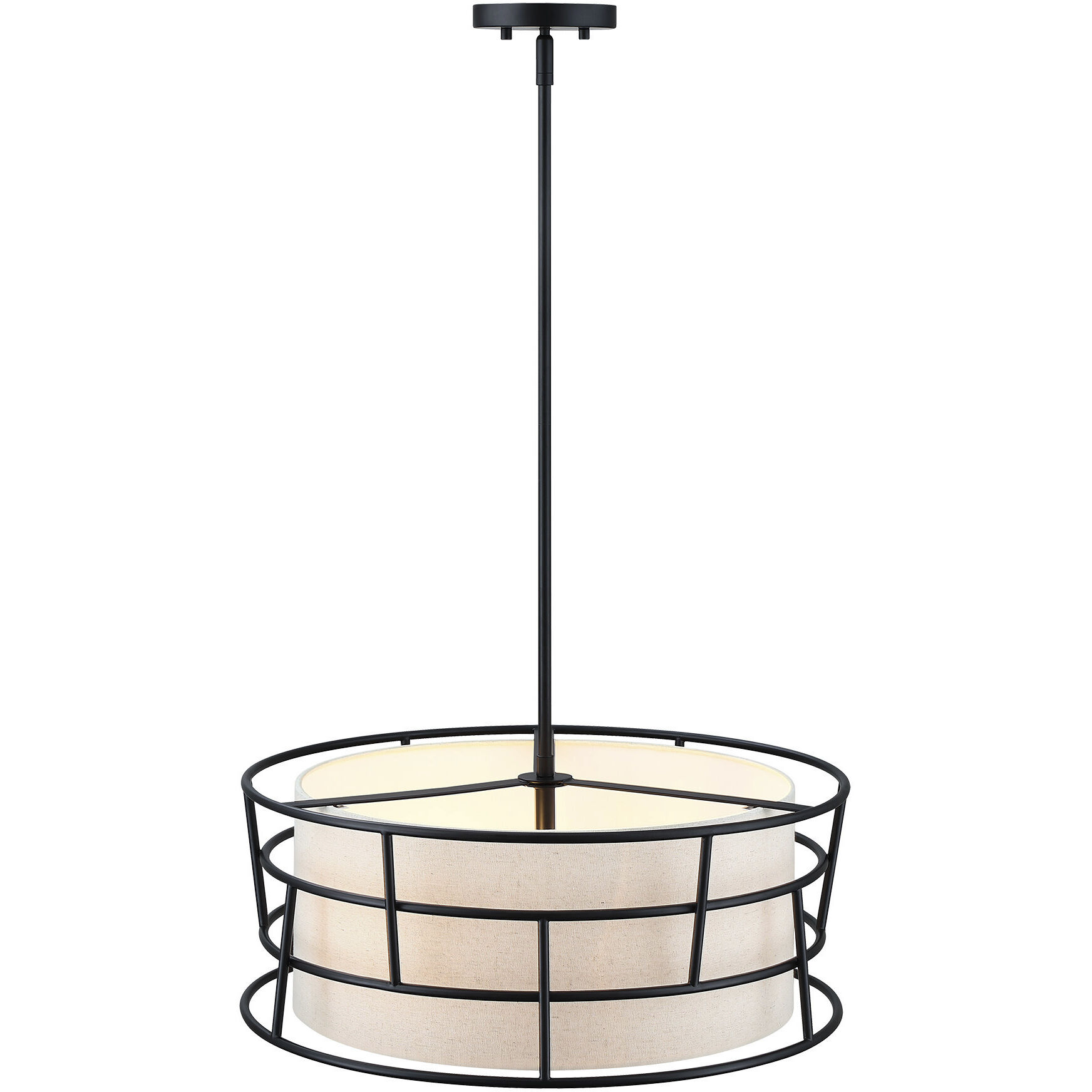 Aria Falls LED 22 inch Matte Black Pendant Ceiling Light