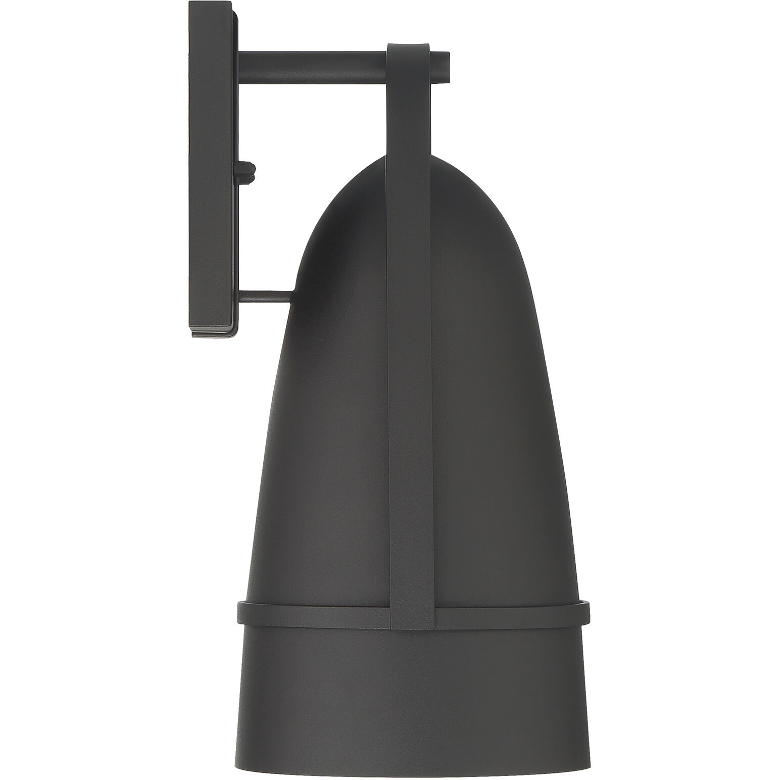 Rue 1 Light 14 inch Black Exterior Wall Lantern