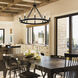 Fiora 10 Light 31 inch Black Chandelier Ceiling Light