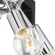 Xander 4 Light 14.75 inch Chrome Semi-Flush Ceiling Light