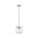 Uptown 1 Light 6 inch Satin Platinum Mini Pendant Ceiling Light