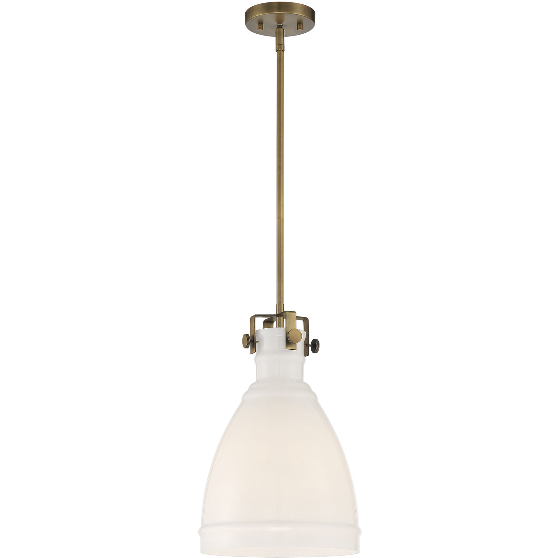 Beechmont 1 Light 11 inch Old Satin Brass Pendant Ceiling Light