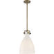 Beechmont 1 Light 11 inch Old Satin Brass Pendant Ceiling Light