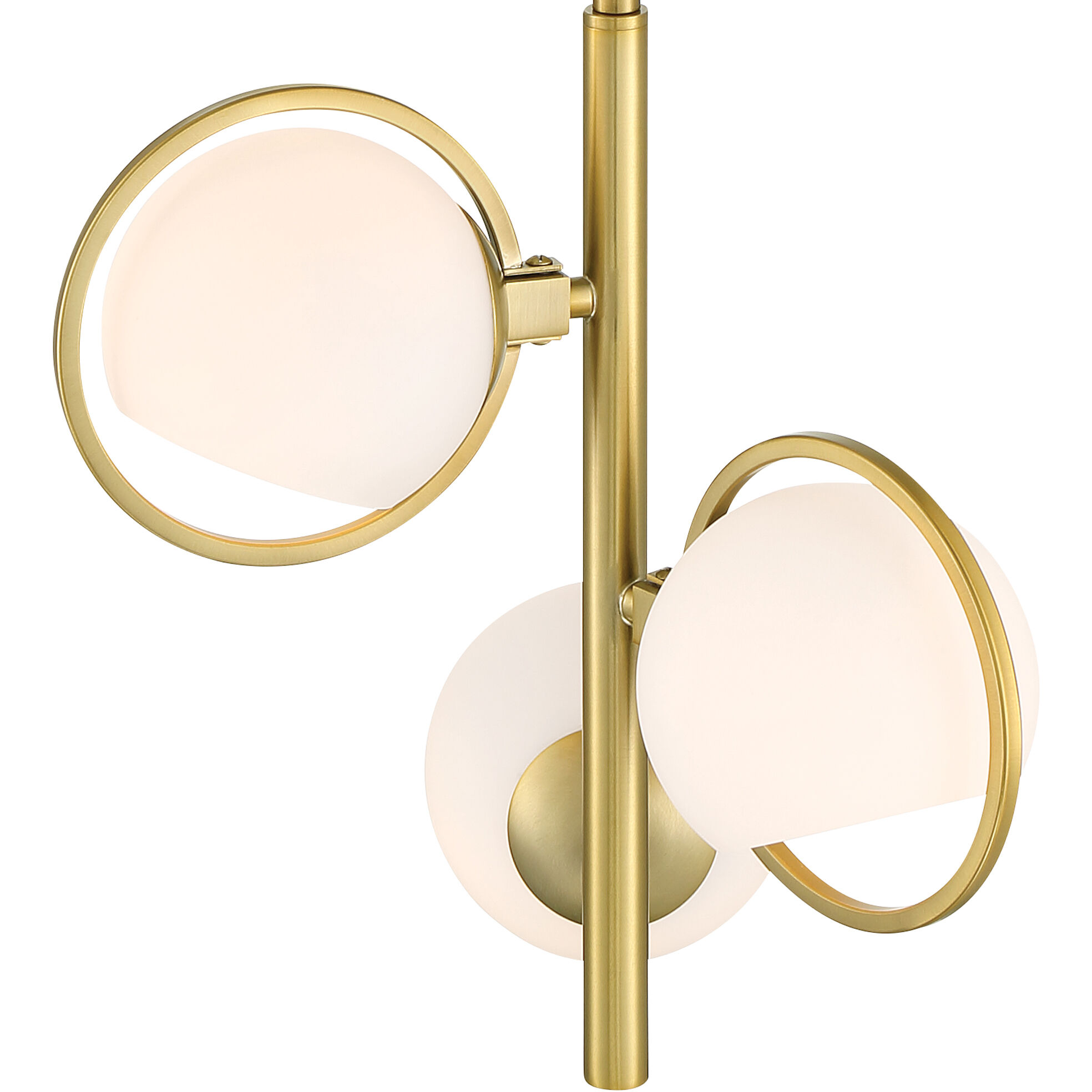 Teatro 3 Light 15 inch Brushed Gold Pendant Ceiling Light