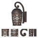 Amherst 1 Light 13.25 inch Burnt Umber Outdoor Wall Lantern