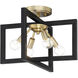 Xander 4 Light 14.75 inch Semi-Flush Mount