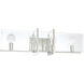 Ethan 4 Light 32.25 inch Polished Nickel Bath Light Wall Light