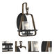 Ryder 1 Light 8.75 inch Forged Black Wall Sconce Wall Light