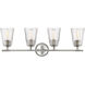 Westwood 4 Light 29.75 inch Polished Nickel Bath Bar Wall Light