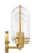 Skylar 3 Light 24.5 inch Brushed Gold Vanity Light Wall Light
