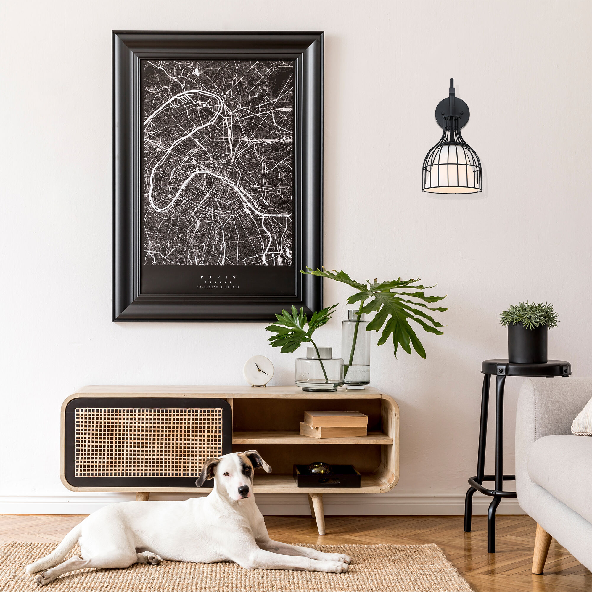 Evensong LED 12 inch Matte Black Pendant Ceiling Light