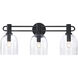 Astra LED 24 inch Matte Black Vanity Wall Light