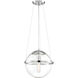 Welton 1 Light 13.25 inch Chrome Pendant Ceiling Light