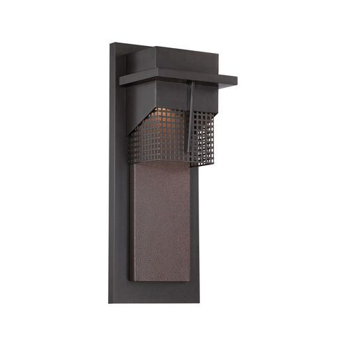 Beacon LED 18 inch Burnished Bronze Outdoor Wall Lantern