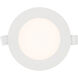 EnviroLite LED 4.72 inch White Slim Panel Downlight Ceiling Light